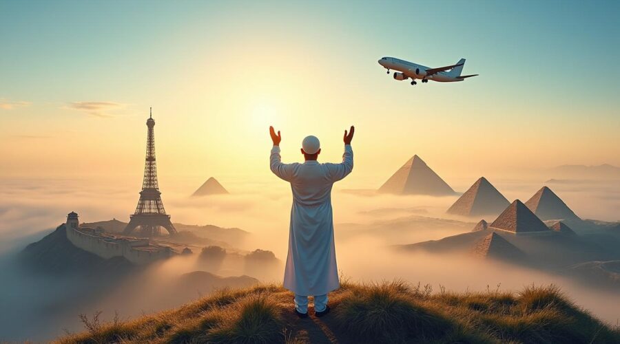 découvrez l'importance de la prière avant de voyager à travers la duaa du voyage, pour un parcours serein et protégé autour du monde.