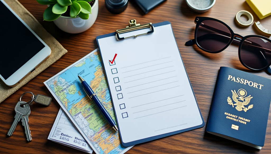 découvrez notre check-list voyage à imprimer, le guide essentiel pour organiser parfaitement vos déplacements et ne rien oublier avant de partir.